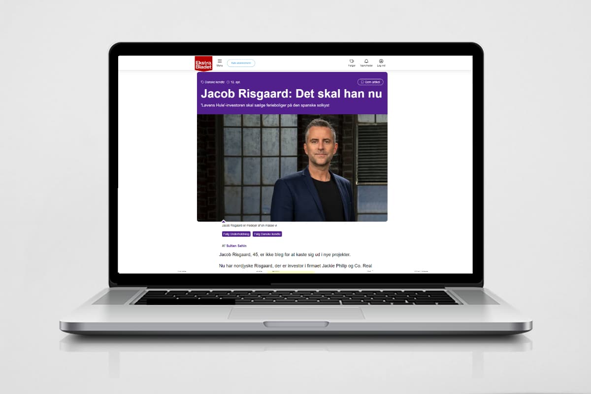 Ekstra Bladet: Jacob Risgaard: Det skal han nu